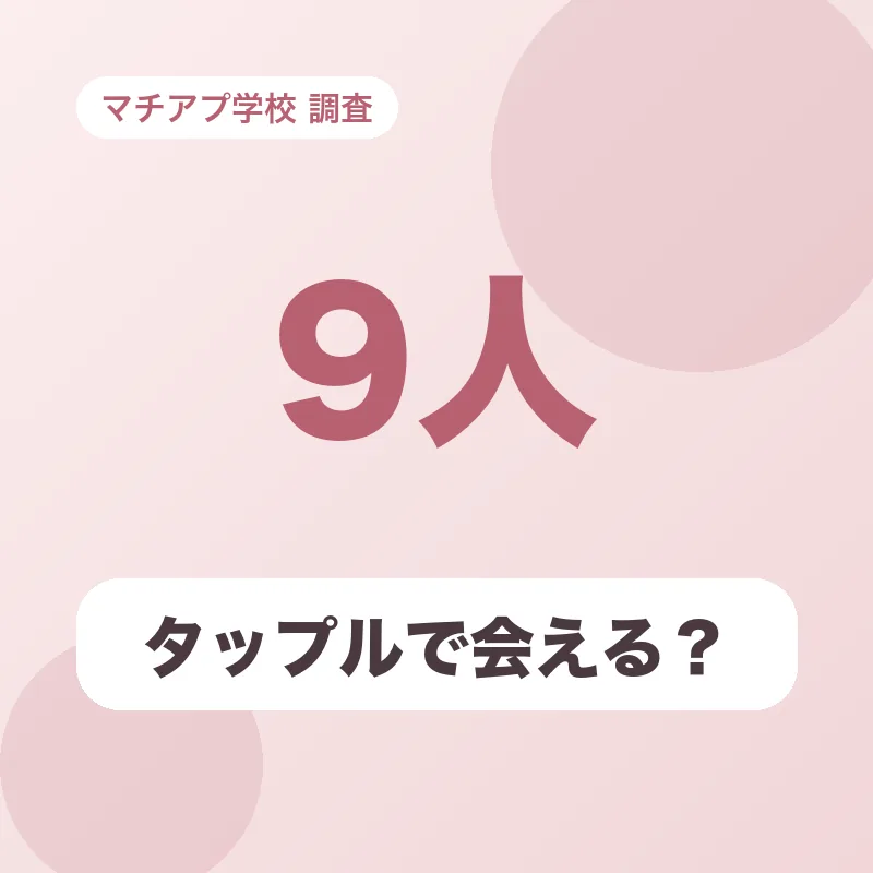 タップルで会える?