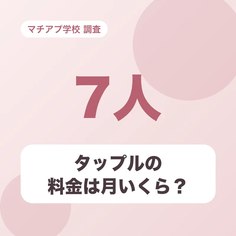 タップルの料金は月いくら？